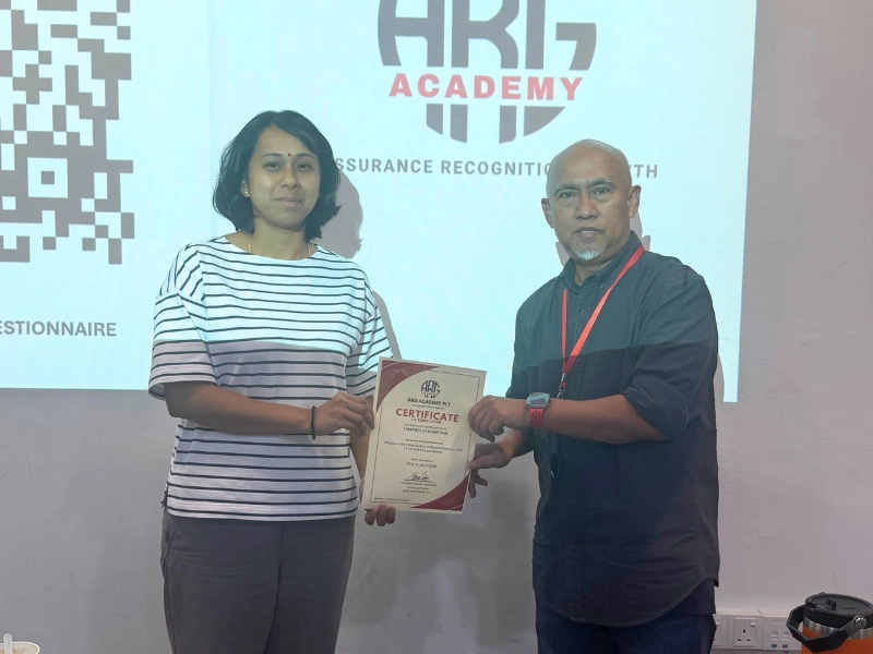 ARG Academy ISO 11135:2014 training session at Hospitech Manufacturing Services